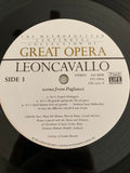 Pietro Mascagni • Ruggiero Leoncavallo • Amilcare Ponchielli • Umberto Giordano : Italian Verismo (Scenes from Cavalleria Rusticana – Pagliacci – La Gioconda – Andrea Chénier) (LP)