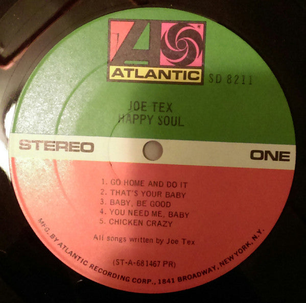 Joe Tex : Happy Soul (LP,Album)