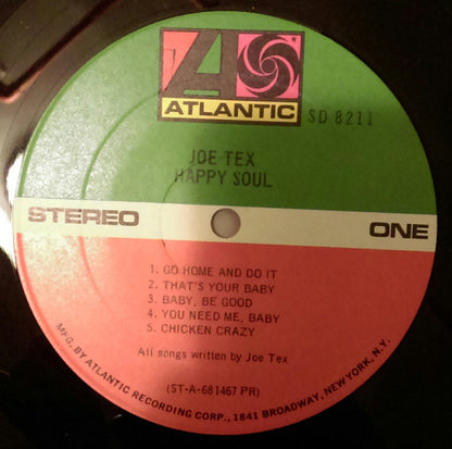 Joe Tex : Happy Soul (LP,Album)