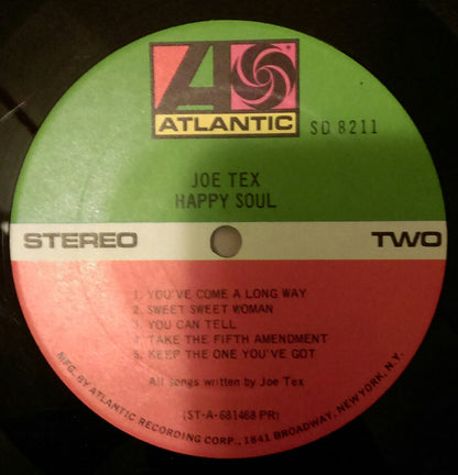 Joe Tex : Happy Soul (LP,Album)