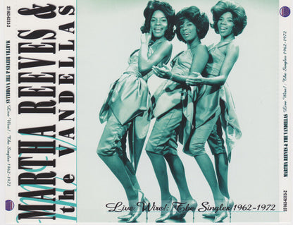 Martha Reeves & The Vandellas : Live Wire!: The Singles 1962-1972 (Compilation,Remastered)