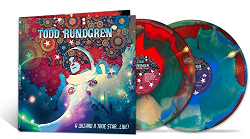Todd Rundgren - A Wizard A True Star...Live! (Rainbow Swirl LP Vinyl)
