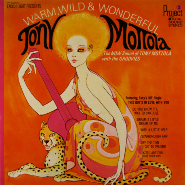 Tony Mottola : Warm, Wild And Wonderful (LP,Album)