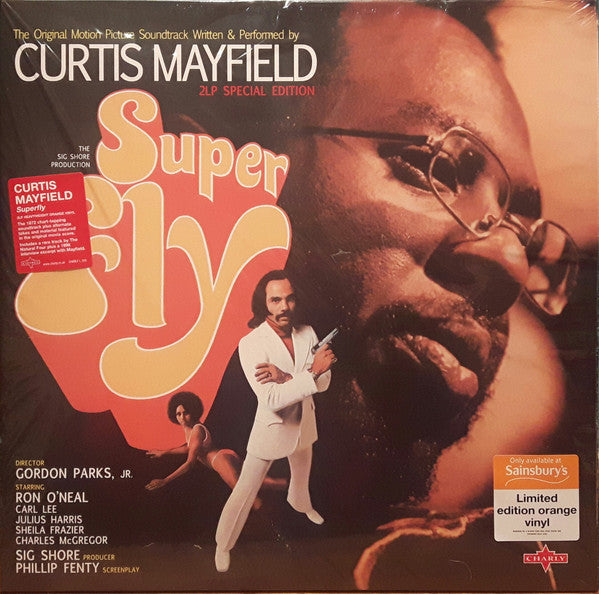 Curtis Mayfield : Superfly (The Original Motion Picture Soundtrack) (LP,Album,Limited Edition,Reissue)