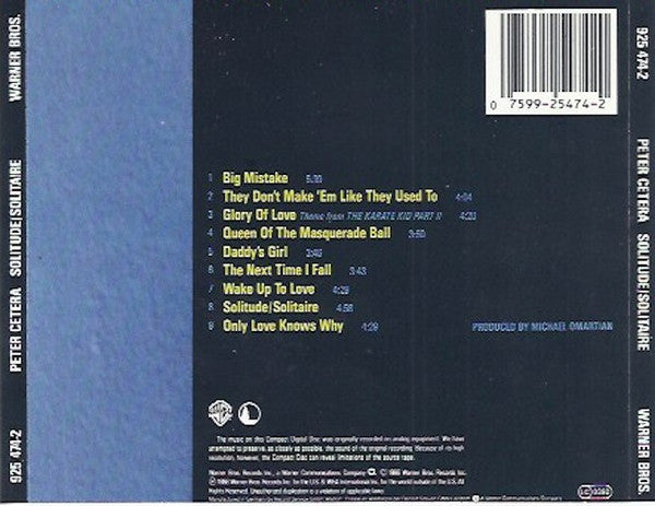 Peter Cetera : Solitude / Solitaire (Album)