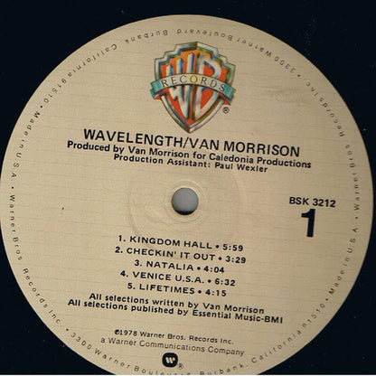 Van Morrison : Wavelength (LP,Album)