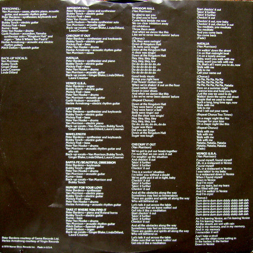 Van Morrison : Wavelength (LP,Album)