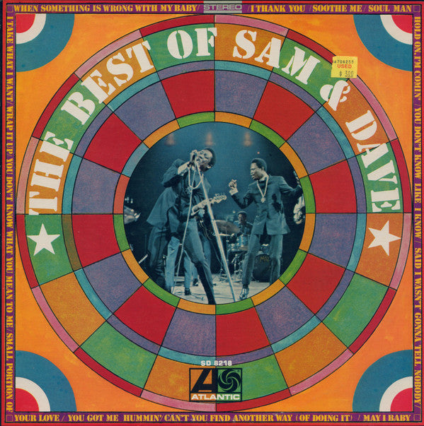 Sam & Dave : The Best Of Sam & Dave (LP,Compilation,Reissue)
