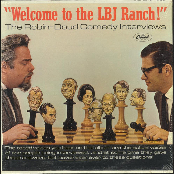 Earle Doud And Alen Robin : Welcome To The LBJ Ranch! (LP,Mono)