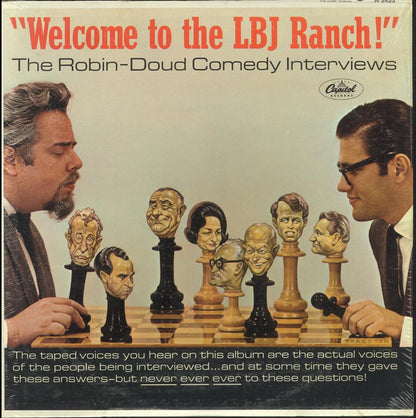 Earle Doud And Alen Robin : Welcome To The LBJ Ranch! (LP,Mono)