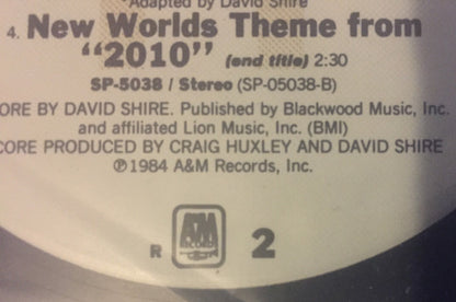 David Shire : 2010 (Original Music From The Motion Picture) (LP,Album)
