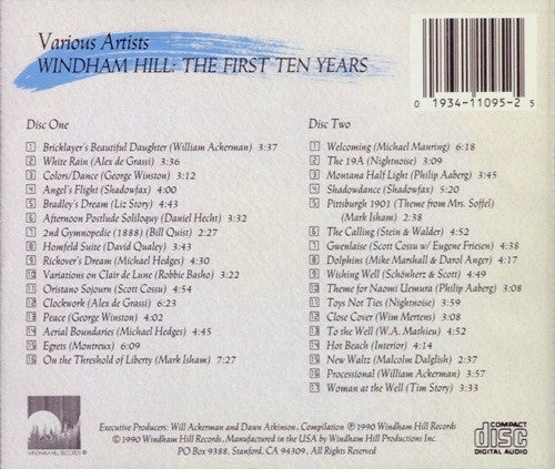 Various : Windham Hill: The First Ten Years (Compilation)