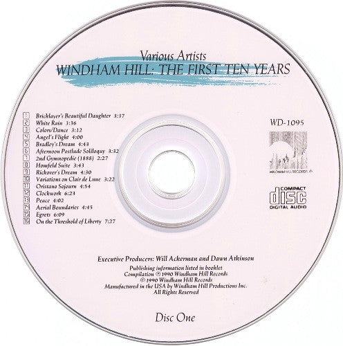 Various : Windham Hill: The First Ten Years (Compilation)