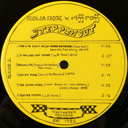 Iowa Rose : Steppin' Out (LP,Album)