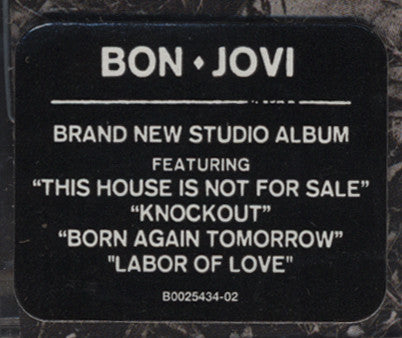 Bon Jovi : This House Is Not For Sale (Album)