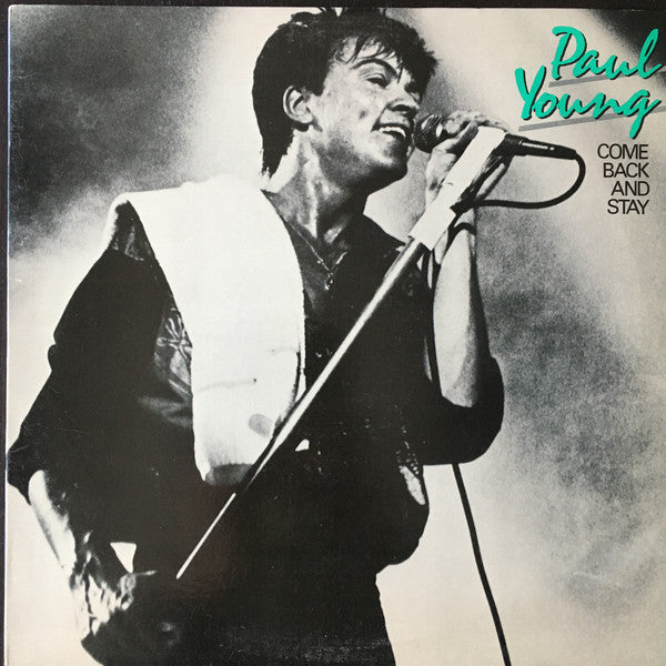 Paul Young : Come Back And Stay (12",33 ⅓ RPM,Single,Promo)