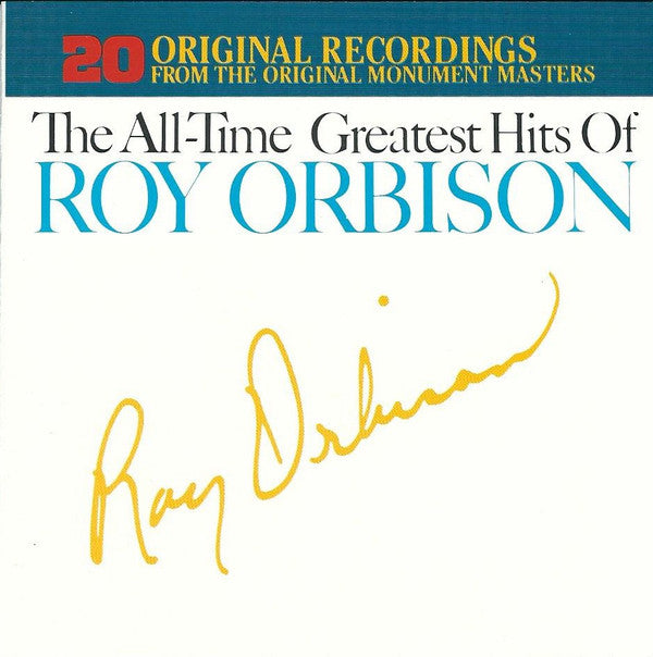 Roy Orbison : The All-Time Greatest Hits Of Roy Orbison (Compilation,Reissue)