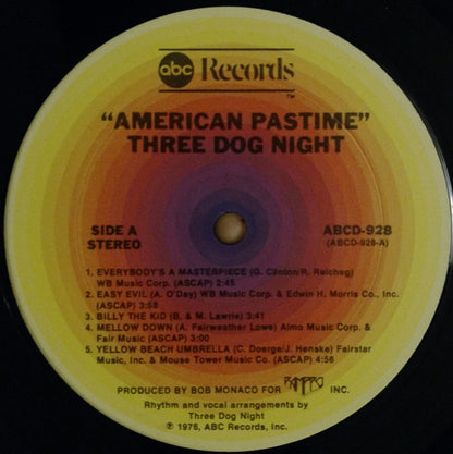 Three Dog Night : American Pastime (LP,Album)