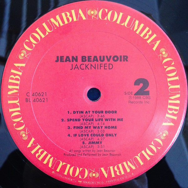 Jean Beauvoir : Jacknifed (LP,Album)