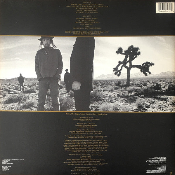 U2 : The Joshua Tree (LP,Album)