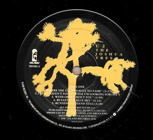 U2 : The Joshua Tree (LP,Album)