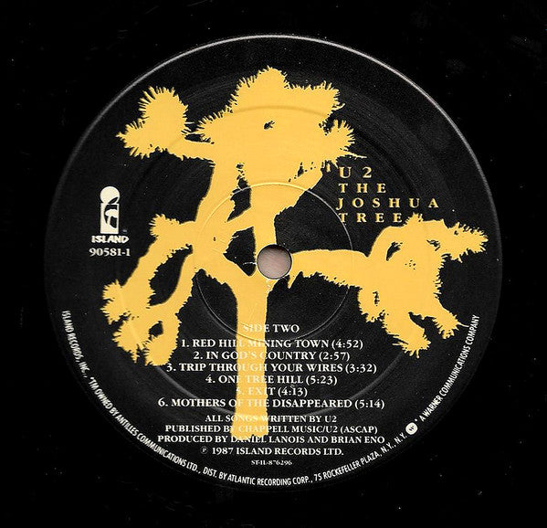 U2 : The Joshua Tree (LP,Album)