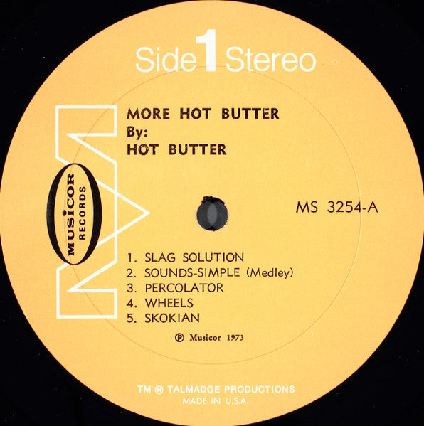 Hot Butter : More Hot Butter (LP,Album,Stereo)