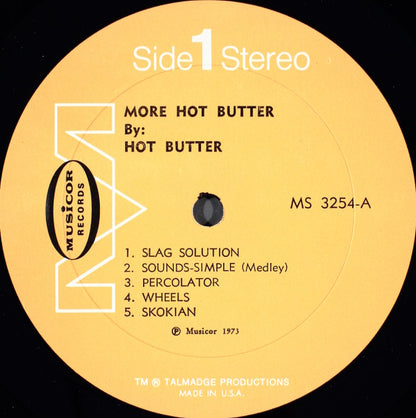 Hot Butter : More Hot Butter (LP,Album,Stereo)