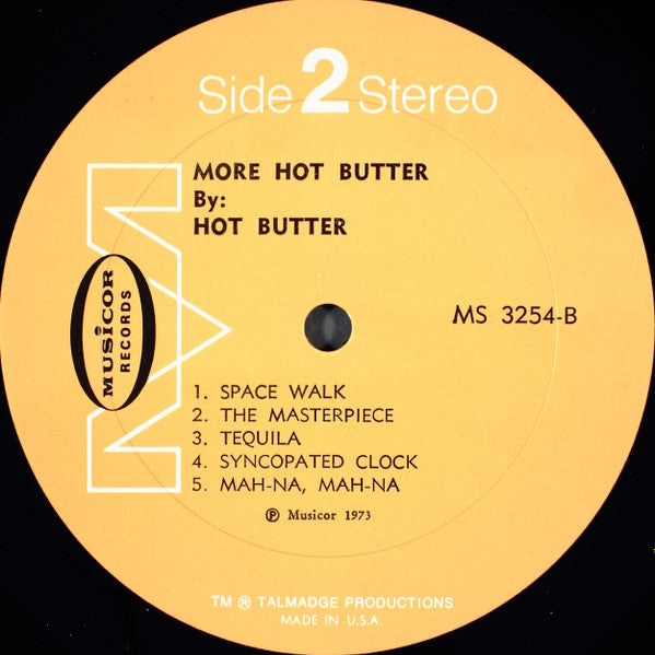Hot Butter : More Hot Butter (LP,Album,Stereo)