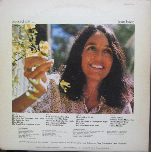 Joan Baez : Blessed Are... (LP)