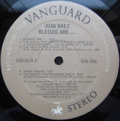 Joan Baez : Blessed Are... (LP)