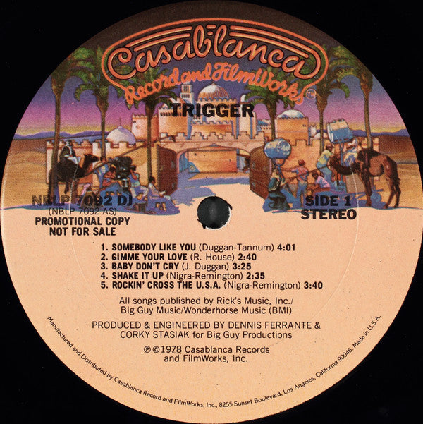 Trigger (29) : Trigger (LP,Album,Promo)
