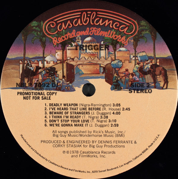 Trigger (29) : Trigger (LP,Album,Promo)