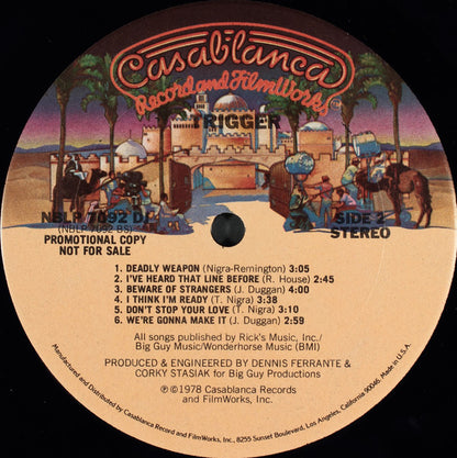 Trigger (29) : Trigger (LP,Album,Promo)