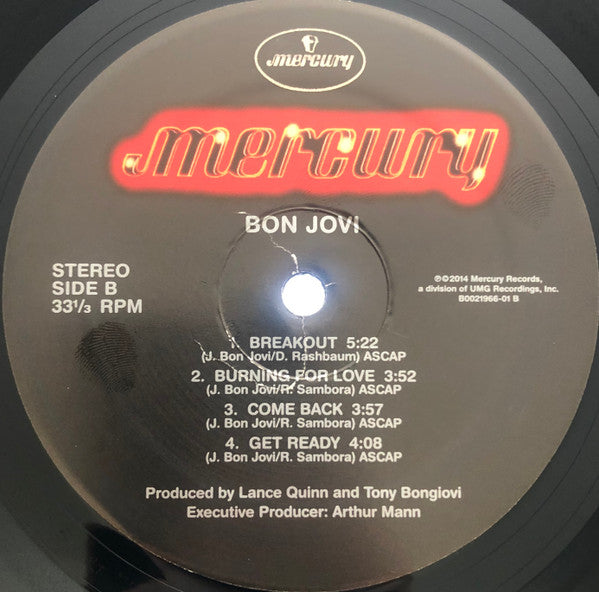 Bon Jovi : Bon Jovi (LP,Album,Reissue)