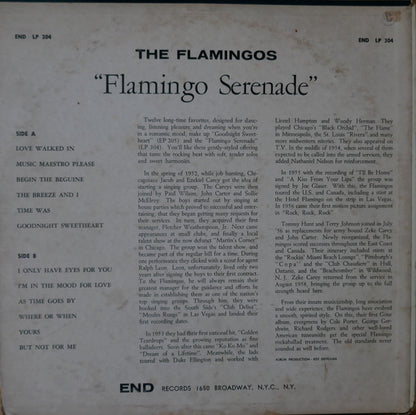 Flamingos, The : Flamingo Serenade (LP,Album,Mono)