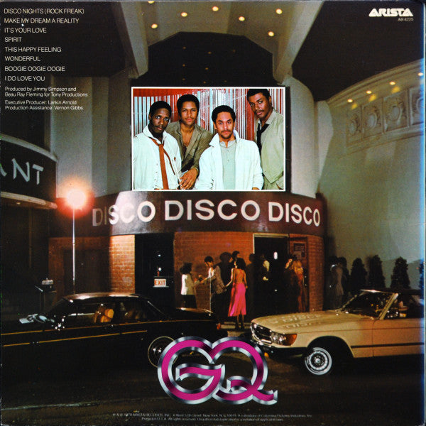 GQ : Disco Nights (LP,Album)