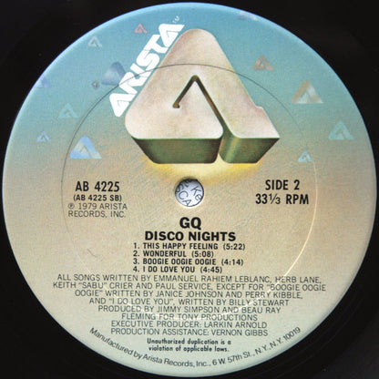 GQ : Disco Nights (LP,Album)