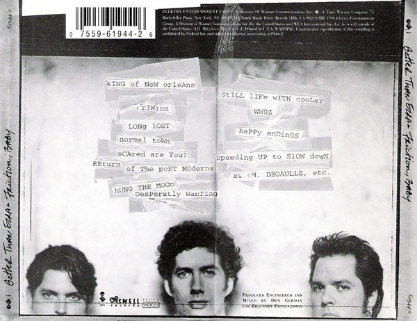 Better Than Ezra : Friction, Baby (HDCD,Album)
