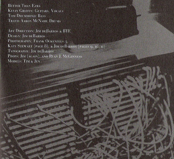 Better Than Ezra : Friction, Baby (HDCD,Album)