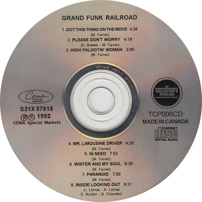 Grand Funk Railroad : Grand Funk (Album,Reissue,Stereo)