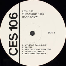 Hank Snow : Thesaurus 1680 (LP,Compilation)