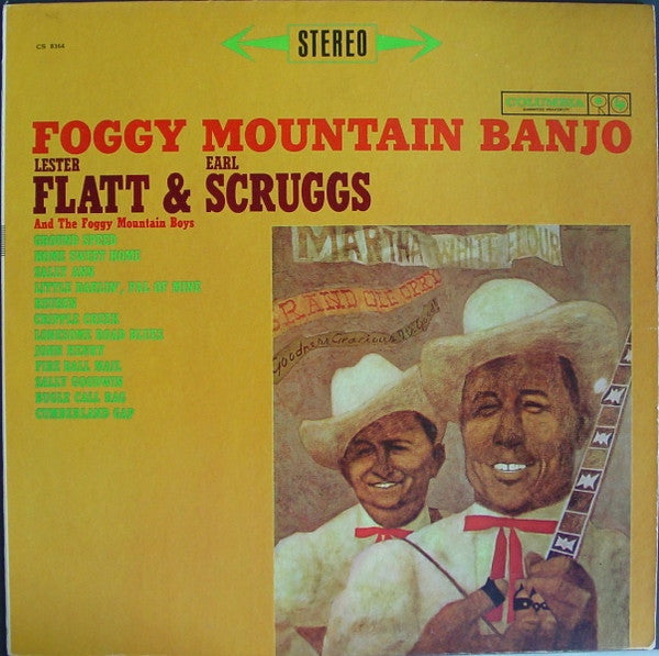 Flatt & Scruggs And Foggy Mountain Boys, The : Foggy Mountain Banjo (LP,Album,Stereo)