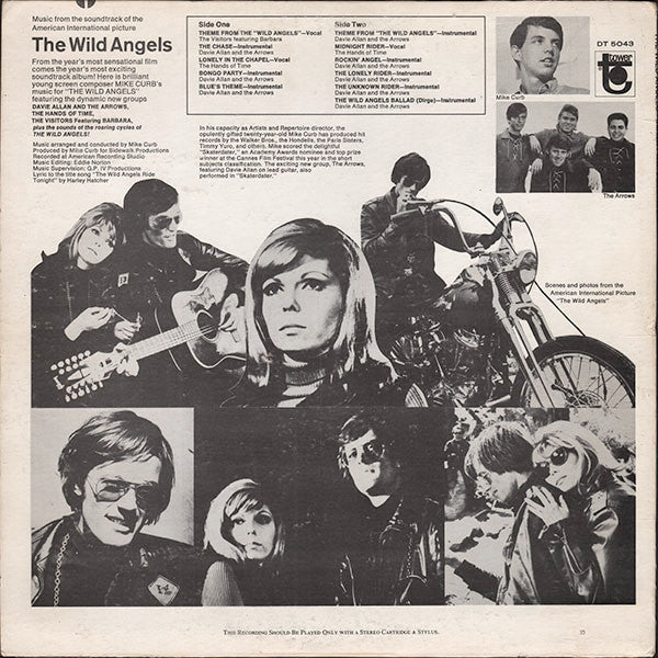 Various : The Wild Angels (LP,Album,Stereo)