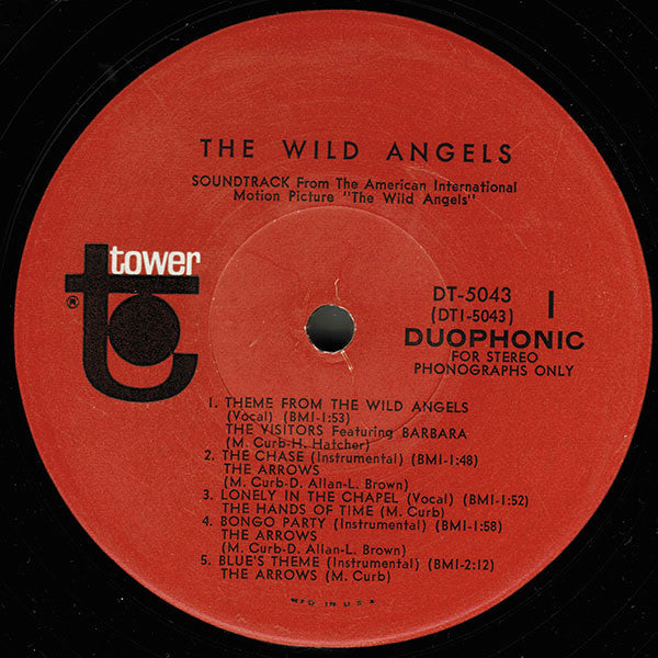 Various : The Wild Angels (LP,Album,Stereo)
