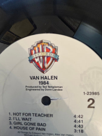 Van Halen : 1984 (LP,Album,Stereo)