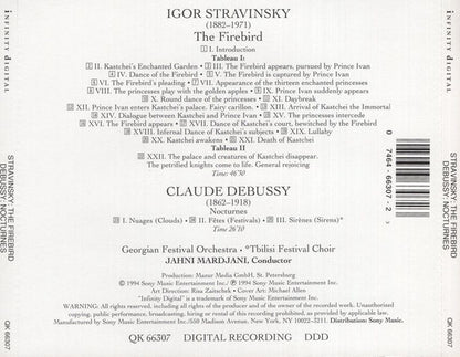 Igor Stravinsky / Claude Debussy : Firebird / Nocturnes (Album,Compilation)