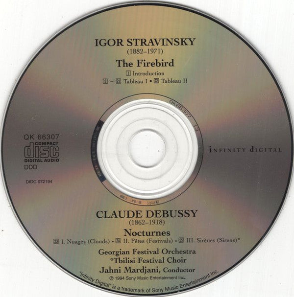 Igor Stravinsky / Claude Debussy : Firebird / Nocturnes (Album,Compilation)