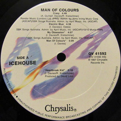 Icehouse : Man Of Colours (LP,Album,Club Edition)