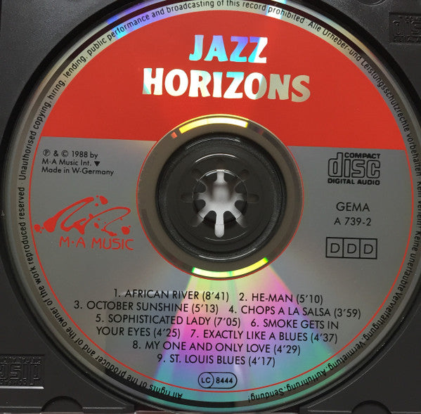 Various : Jazz Horizons - The Best Of M•A Music Vol. 1 ()
